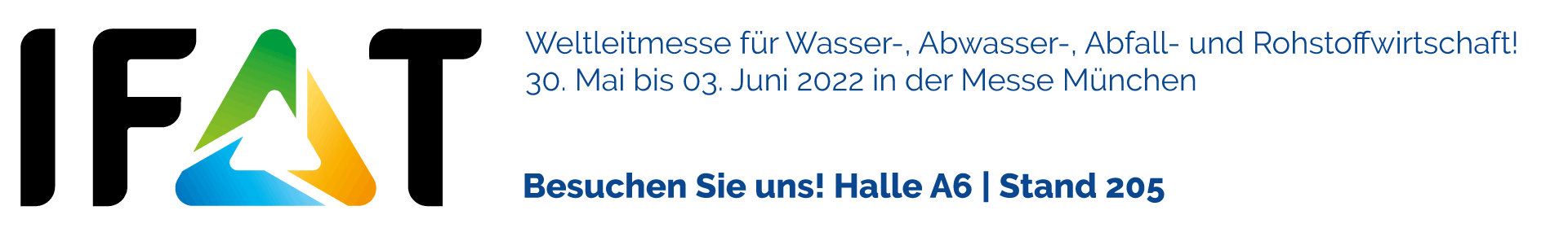 Logo IFAT 2022