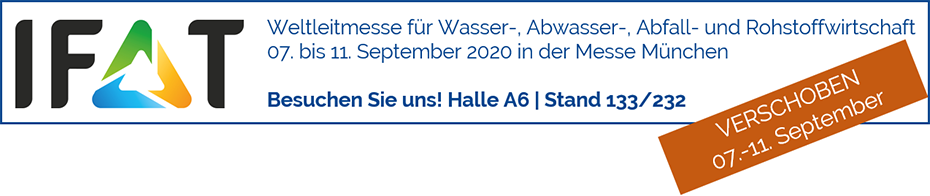 Lubey.de auf der IFAT 2020 in München